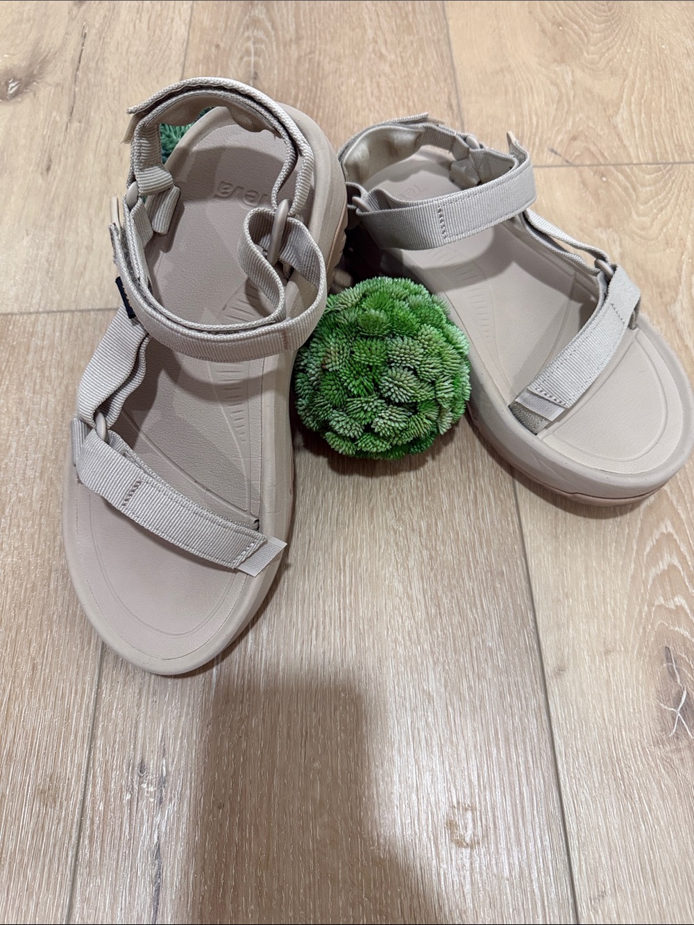 Teva Women’s Neutral Beige Sport Sandals - 10